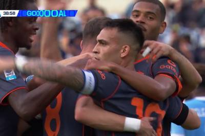 Petar Sucic med mål mot Lazio