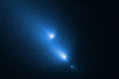 Her faller kometen fra hverandre