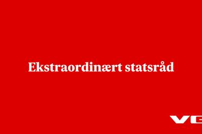 Ekstraordinært statsråd