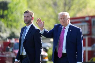 Eric Trump følger faren til Kina