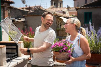 Solveig Kloppen og John Brungot skal totalrenovere hus