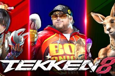 Kunimitsu, Roger Jr. og Bob blir med Tekken 8