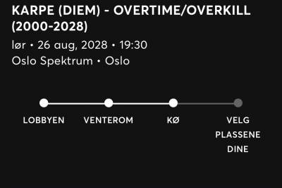 Tusenvis i kø for å få billetter til Karpe i Oslo Spektrum