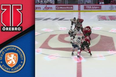 Se høydepunktene fra Örebro - Växjö Lakers