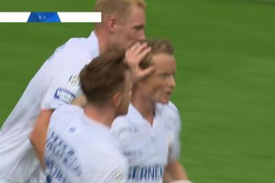 Larsson med scoring for IFK Göteborg