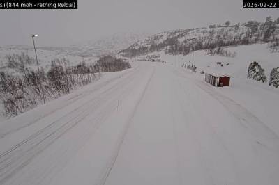 Advarer mot redusert sikt på Haukelifjell: – Senk farten