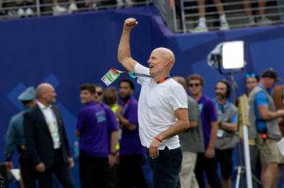 Solbakken møter pressen etter Brasil-seieren
