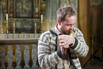 Gjorde om stavkirke til lydstudio