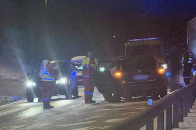 Speilglatt på E18 – flere uhell på få timer