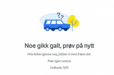 Vegve­senets nettsider har trøbbel
