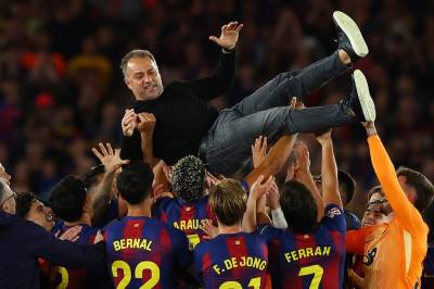 Barcelona ble ligamestere etter emosjonell seier mot erkerivalen
