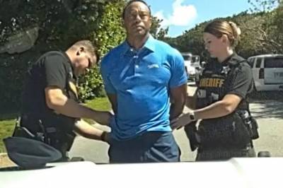 Sjokkerende bodycam-opptak avslører hva Tiger Woods sa til politiet like etter arrestasjonen