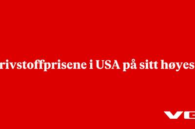 Drivstoffprisene i USA på sitt høyeste