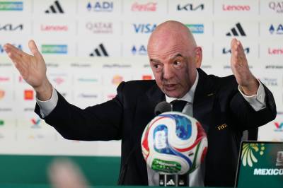 Fifa-presidenten Infantino: – Noen ganger er det kanskje best å slappe av
