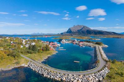 Helgelandskysten slik fuglene ser den