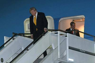 Trump byttet fly: - En farlig flygning