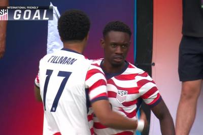 Folarin Balogun med scoring for USA