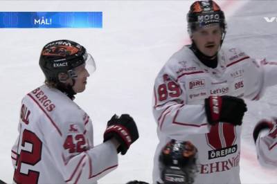 Patrik Karlkvist med mål mot Timrå
