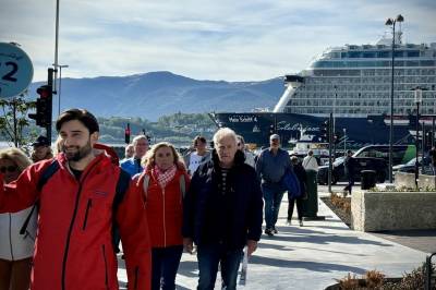 Rapport: Ålesund er ikkje dimensjonert for tusenvis av cruiseturistar samtidig