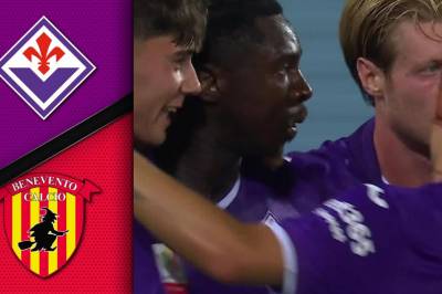 Se høydepunktene fra Fiorentina - Benevento Calcio