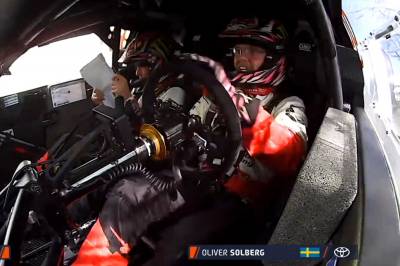 Her går det galt for Solberg