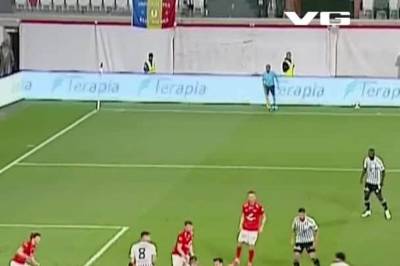 2 - 2: Pinho, Universitatea Cluj