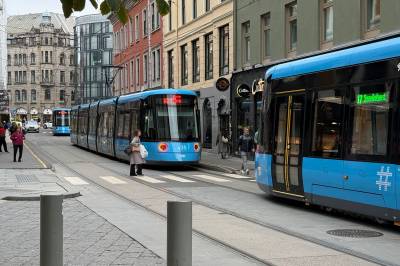 Trikker i kø i Oslo på grunn av teknisk feil