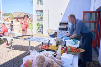 Sommerstemning og nostalgi på Aktivitetssenteret