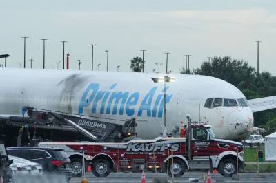 Amazon setter flysamarbeid på pause etter ulykke