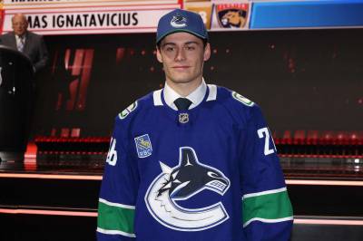 Norsk stortalent valgt av Vancouver Canucks i NHL-draften