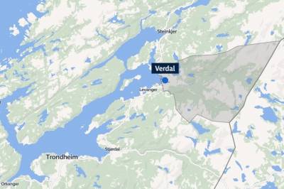 Enebolig totalskadd etter brann i Verdal