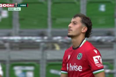 Taycan Etcibasi med mål mot SV Hemelingen