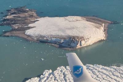 Ny øy oppdaget på Svalbard