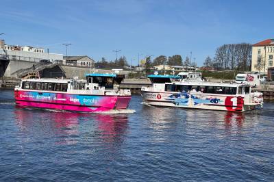 Byfergene i Fredrikstad er i gang igjen