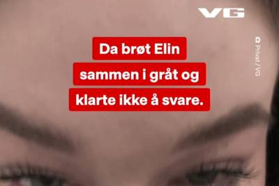 Elin (22) ble utbrent som 19-åring