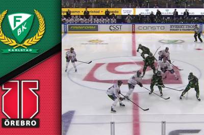 Se høydepunktene fra Färjestad - Örebro