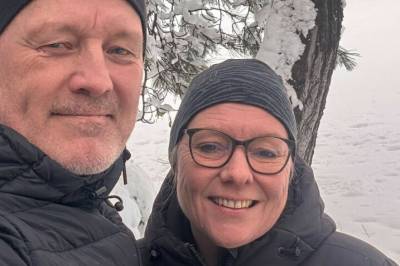 Byen lammet: - Snø til knærne