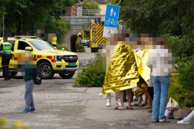 Evakuerte badeland etter mulig lekkasje. Flere barn til sykehus.