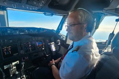 Har høydeskrekk: Er pilot