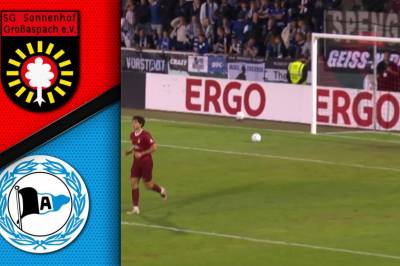 Se høydepunktene fra SG Sonnenhof Grossaspach - Arminia Bielefeld