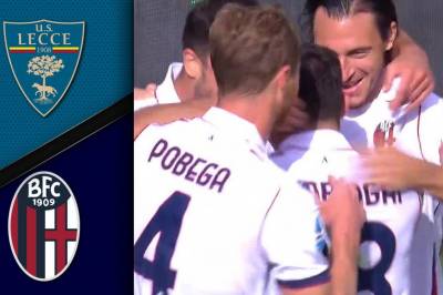 Se høydepunktene fra Lecce - Bologna