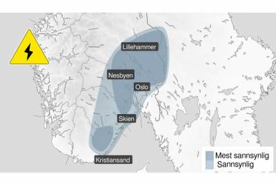 Fare for tordenvær og styrtregn: - Unngå åpne sletter