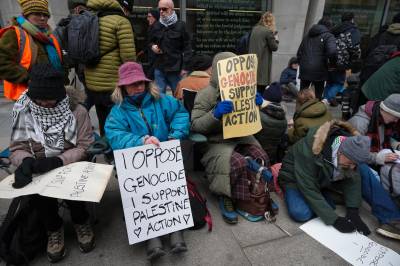 47 pågrepet under demonstrasjon i London