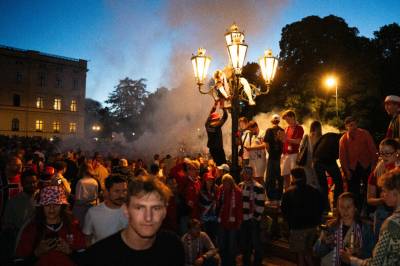 Politiet forberedt på ny folkefest under VM-kvartfinalen