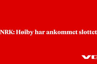 NRK: Høiby har ankommet slottet