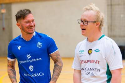 Deltok på historisk trening etter nytt samarbeid: – Vi føler oss heldige