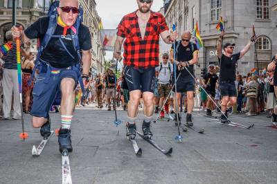 90.000 deltakere i årets pride-parade i Oslo