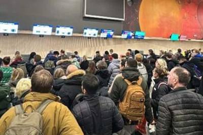 kaos på Tromsø lufthavn etter uværet