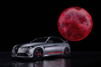 Bare ti i verden: Vi presenterer den nye sportsbilen Alfa Romeo Giulia Quadrifoglio Luna Rossa