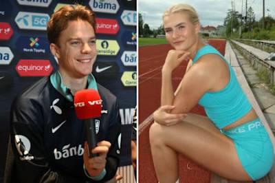 Bekrefter: Felix Horn Myhre og Kajsa Rooth er kjærester